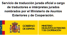Le enviamos la traducci&oacute;n jurada de franc&eacute;s a su domicilio en Riosa